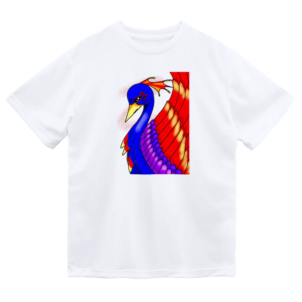 greetenの不死鳥アート  幻想世界 Dry T-Shirt