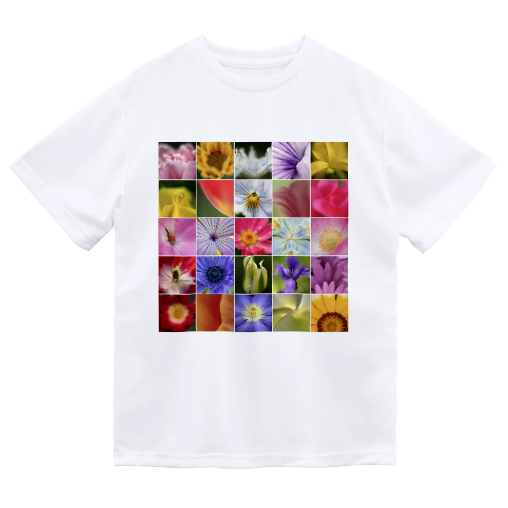 ReijiK_Studioの花、花、花 Dry T-Shirt