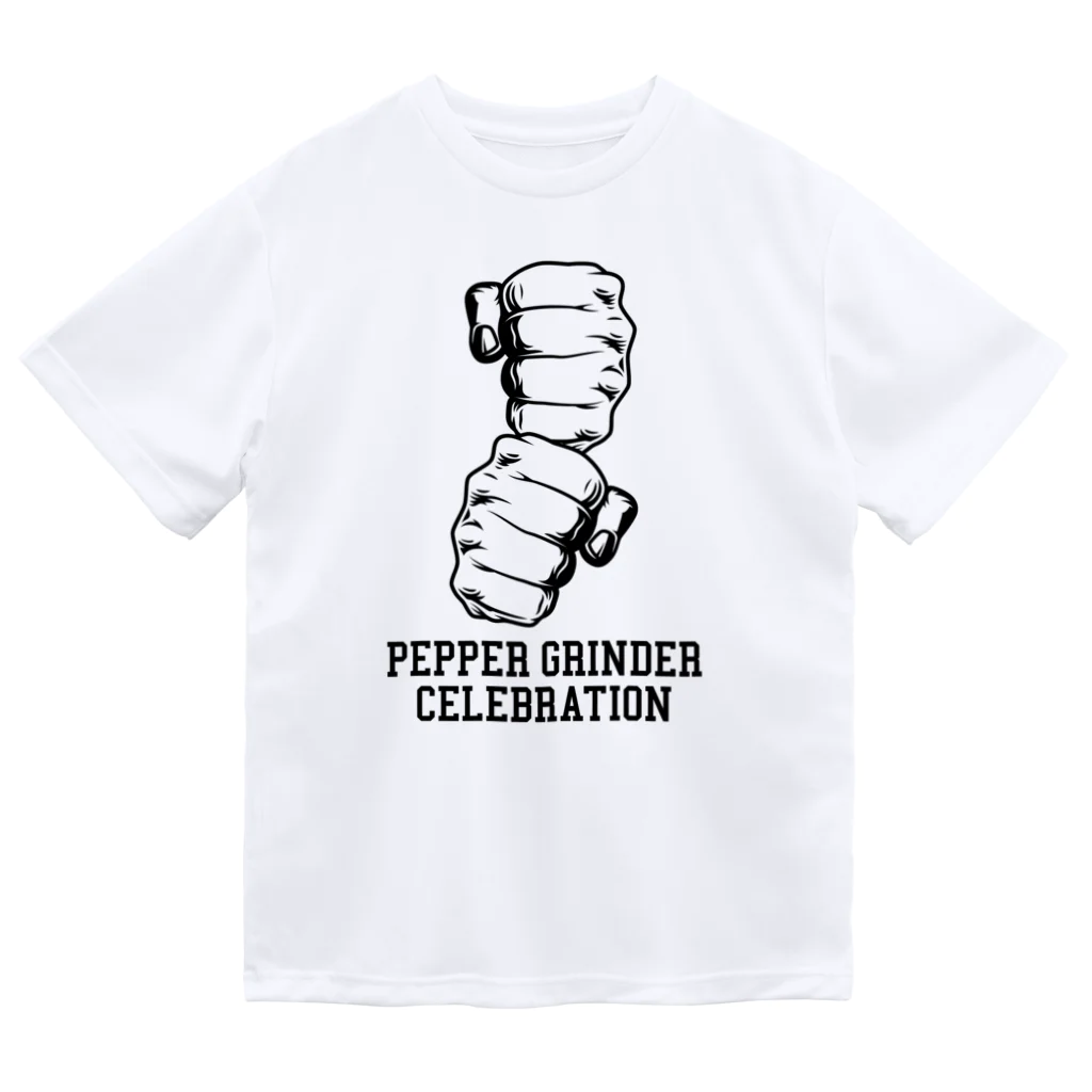 DRIPPEDのPEPPER GRINDER CELEBRATION-ペッパーミルパフォーマンス- ドライTシャツ