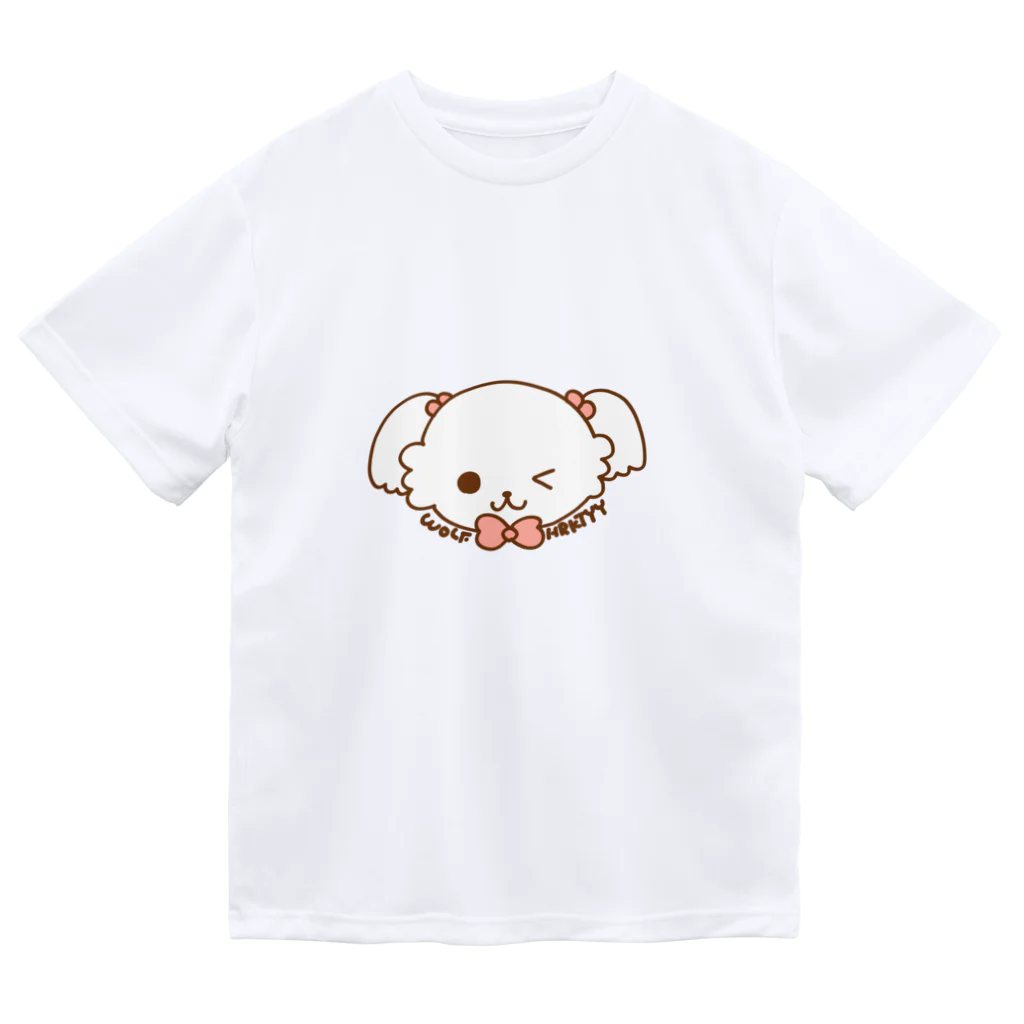 ひらきたのういんくうるふさん ドライTシャツ