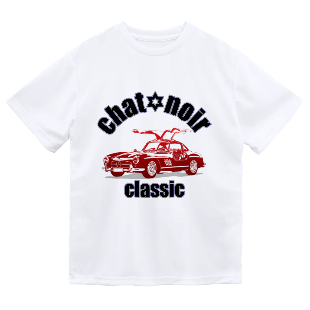 chat noirのchat noir classic series car ドライTシャツ