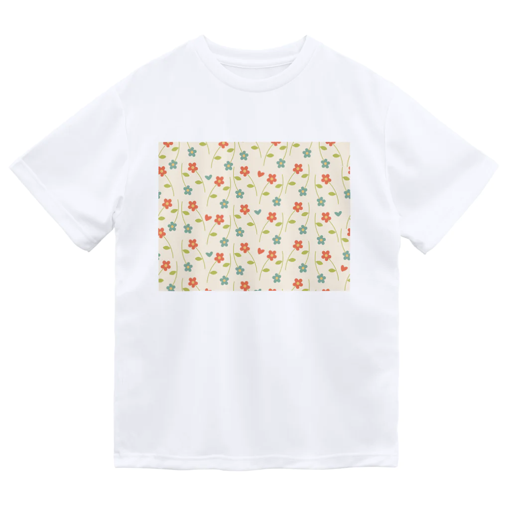 orange_honeyの花柄23 Dry T-Shirt