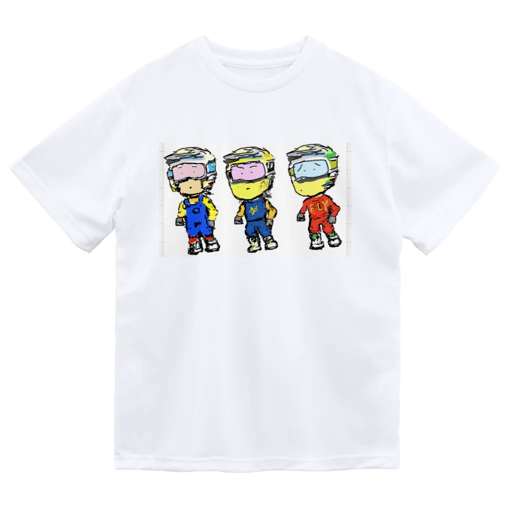 サーキットのオカミちゃんねるのモトクロスアベンジャーズ Dry T-Shirt