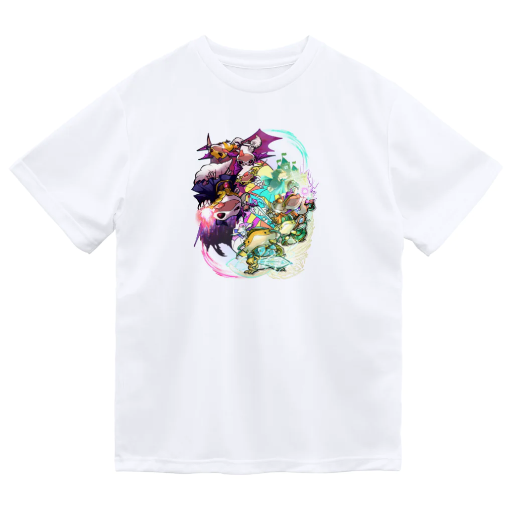 はちゅまみれSHOPのはちゅファンタジーRPG 集合ver. ドライTシャツ