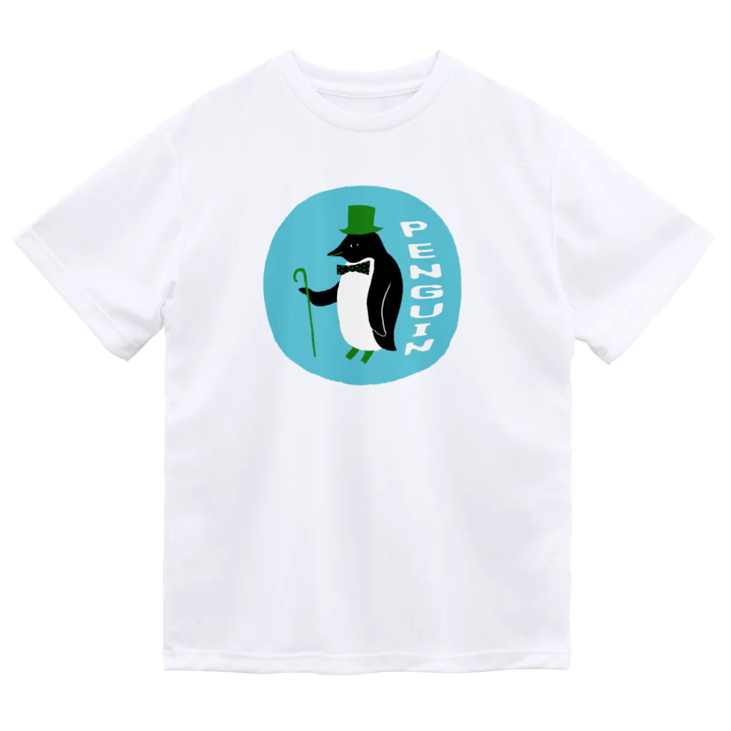 gogocats-shopのみんな大好きペンギン君 ドライTシャツ