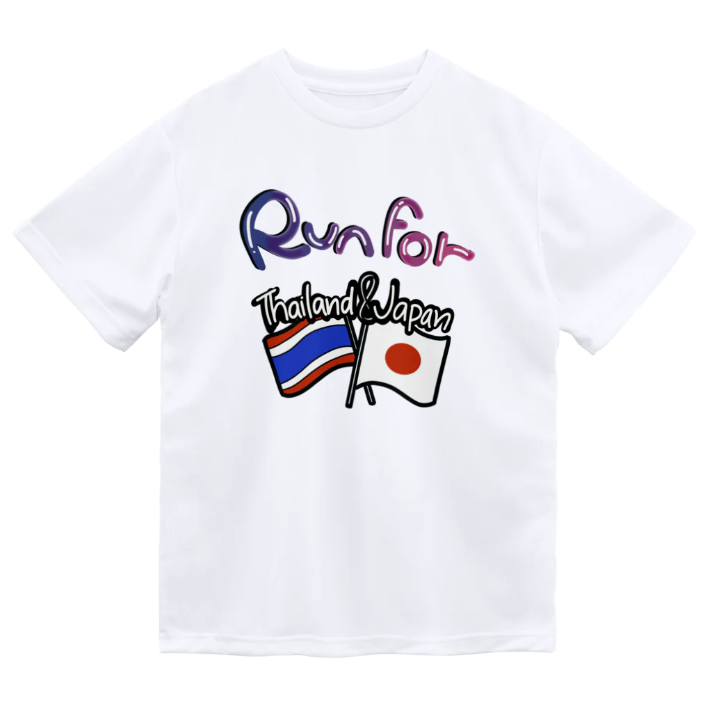 ThaiGoods by マムアンのRun For Thailand & Japan ドライTシャツ