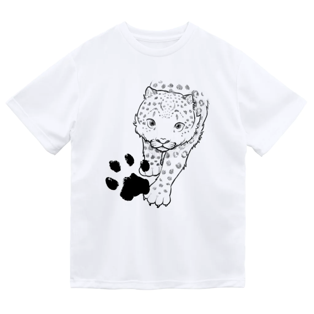 mofful.のユキヒョウ - snowleopard ドライTシャツ