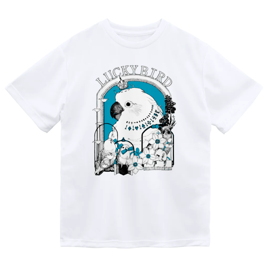 ろう飼い主のLUCKY BIRD ドライTシャツ