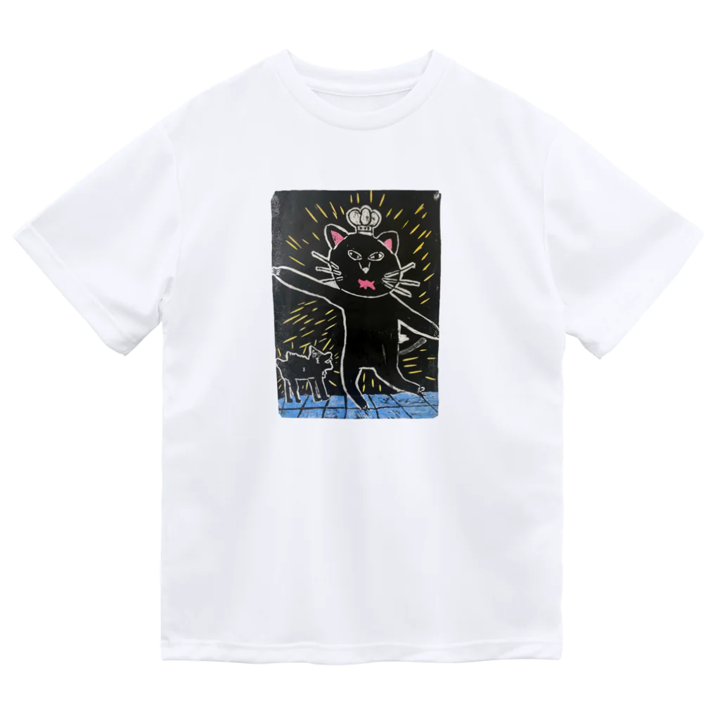 KPseiのsei03.h・ねこといぬ ドライTシャツ