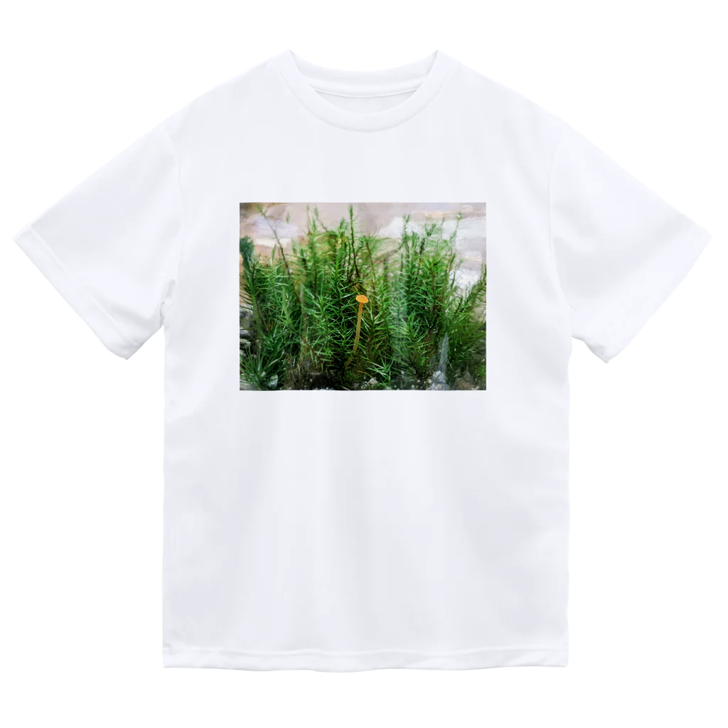 アトリエWindwingのキノコと苔テラリウム Dry T-Shirt