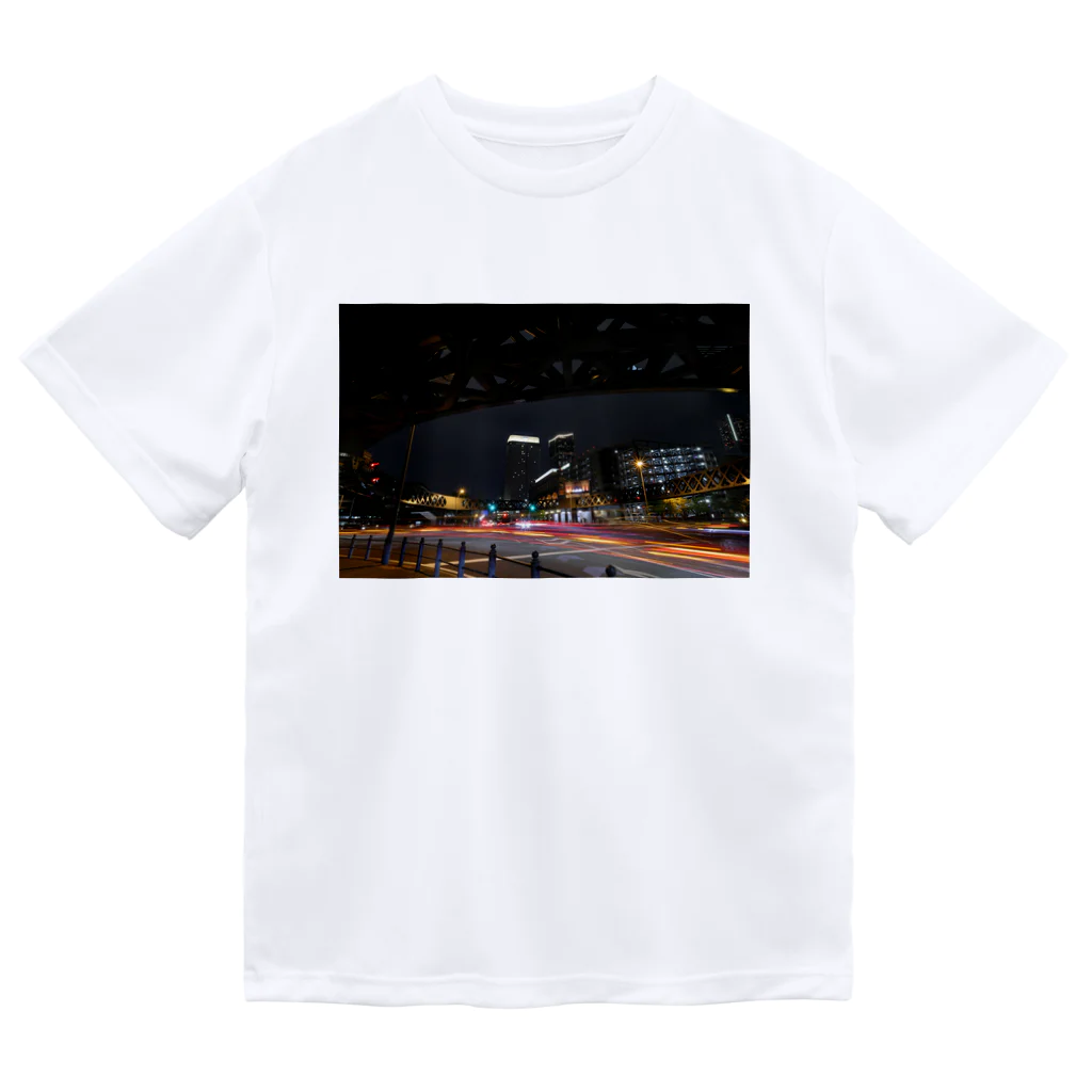 nokkccaの光跡 - Junction Light trail - Dry T-Shirt