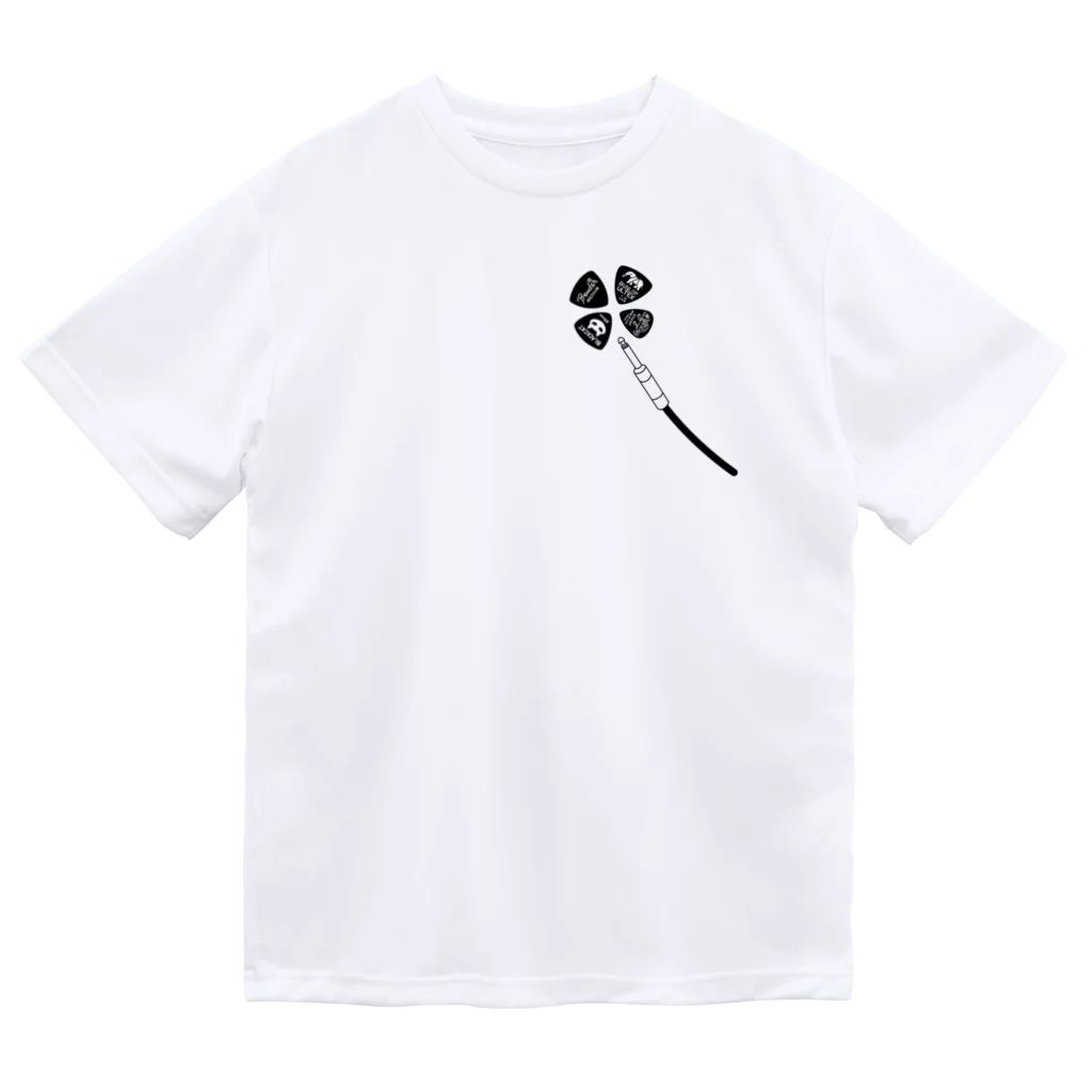 Akelto Dohnal のPick clover (ピックローバー)(黒線ver.) Dry T-Shirt