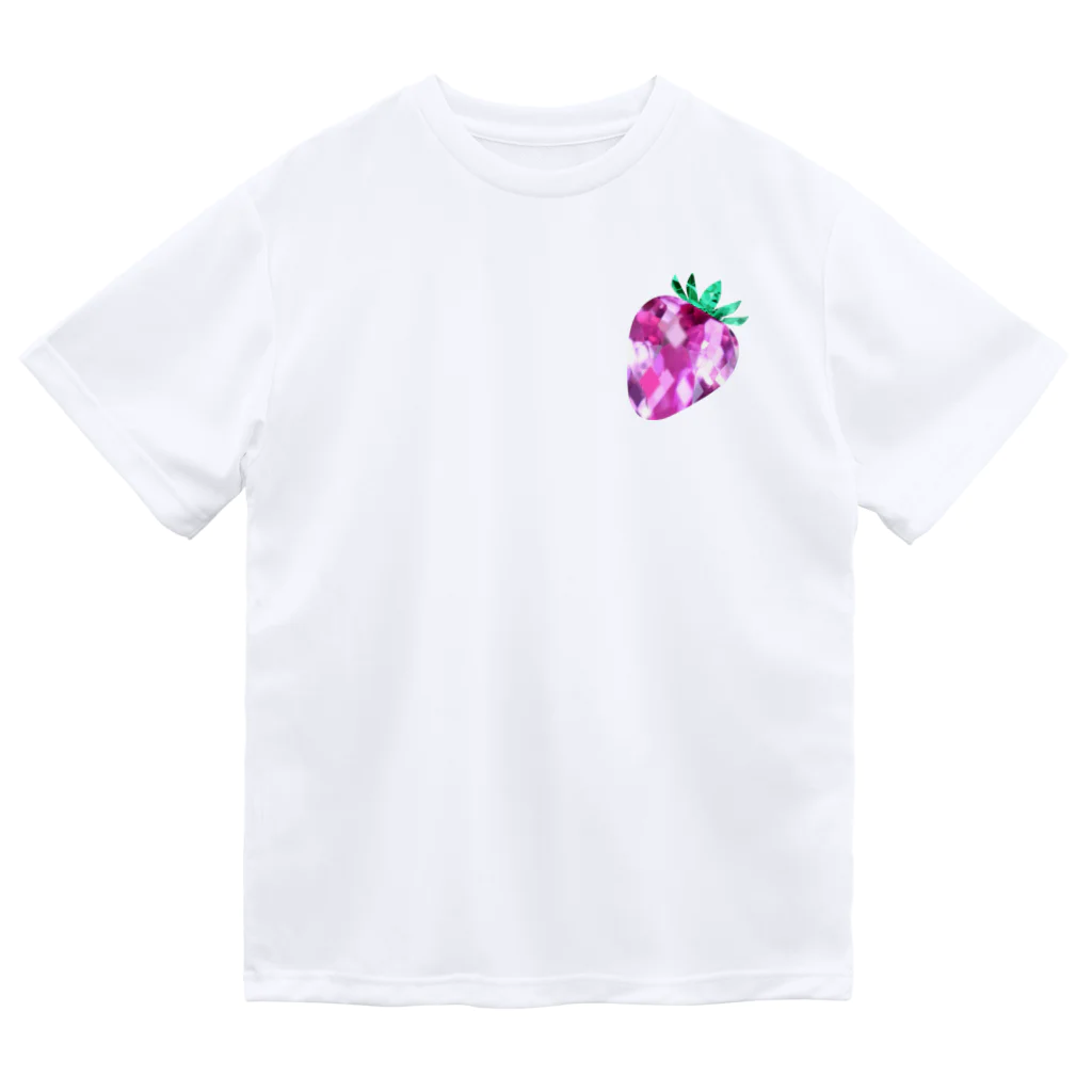 Suzutakaの苺の宝石 ドライTシャツ