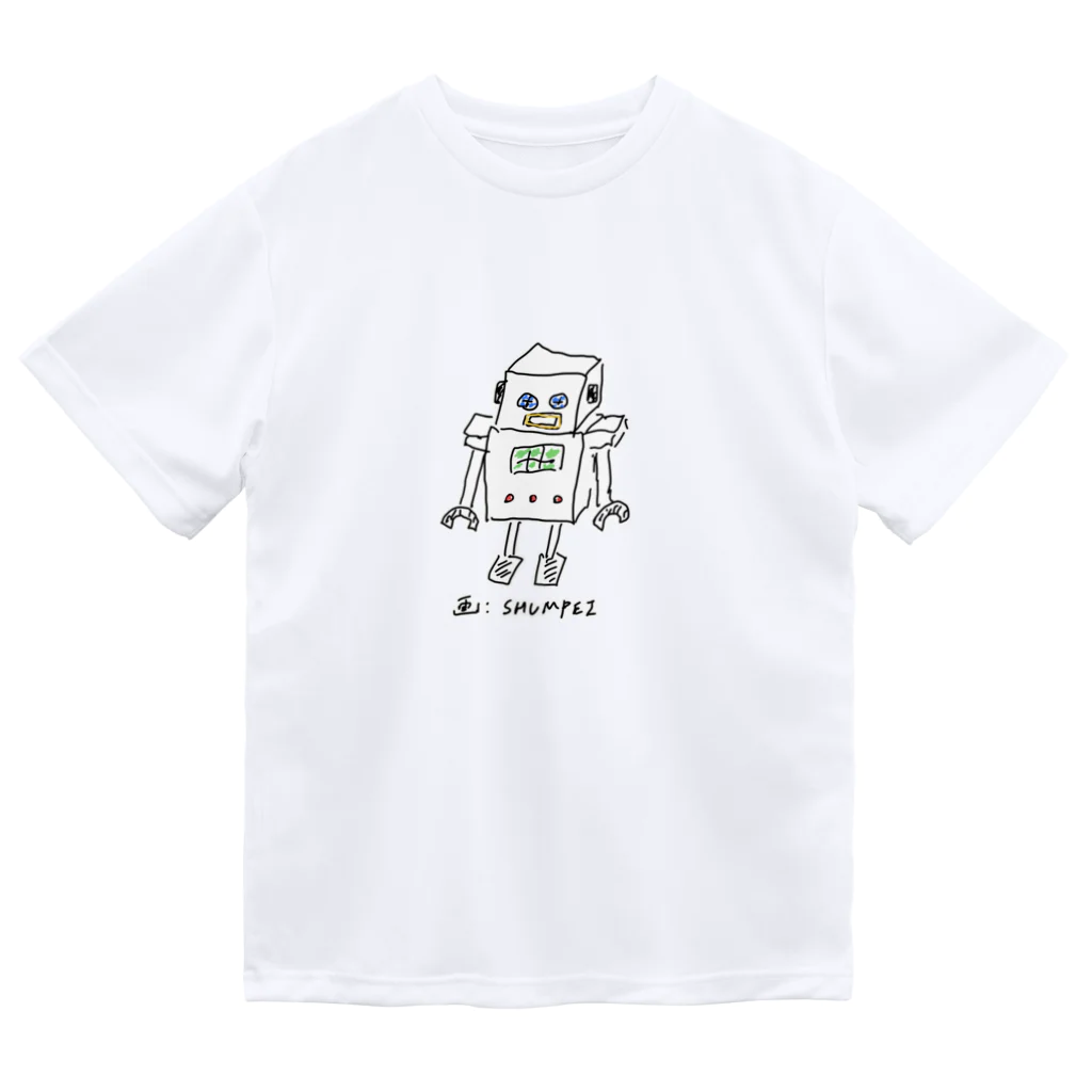 SHUMPEI PIANO CHANNELの謎ロボくん ドライTシャツ