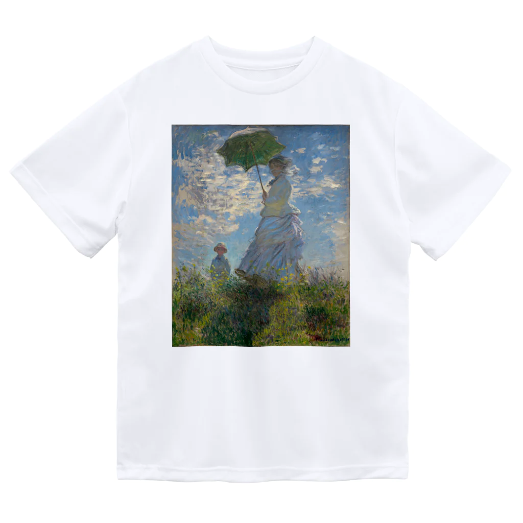 世界美術商店の散歩、日傘をさす女性 / Woman with a Parasol - Madame Monet and Her Son Dry T-Shirt