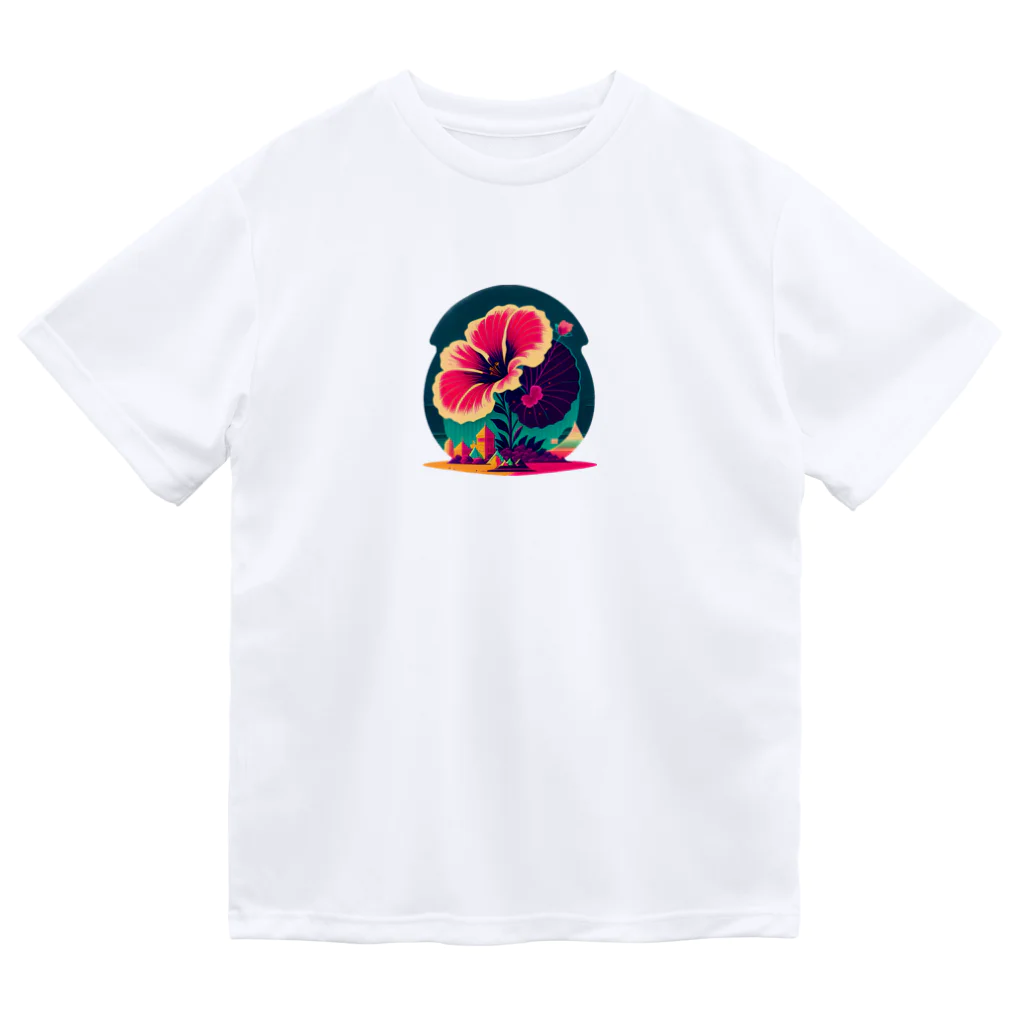 ozのハイビスカス🌺 Dry T-Shirt