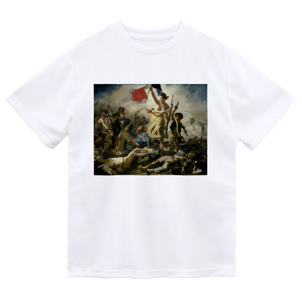 世界美術商店の民衆を導く自由の女神 / Liberty Leading the People Dry T-Shirt