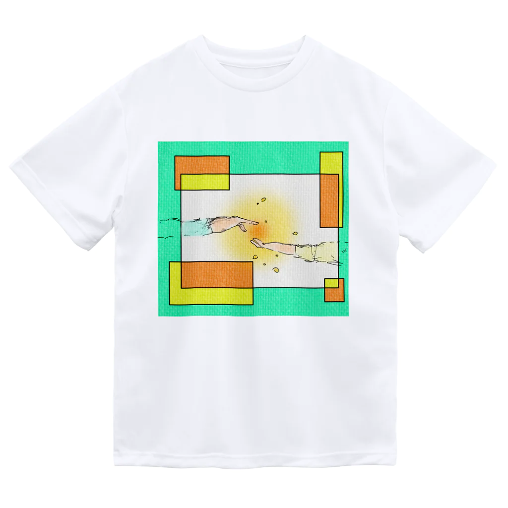 みつまめこshopのぬくもり Dry T-Shirt