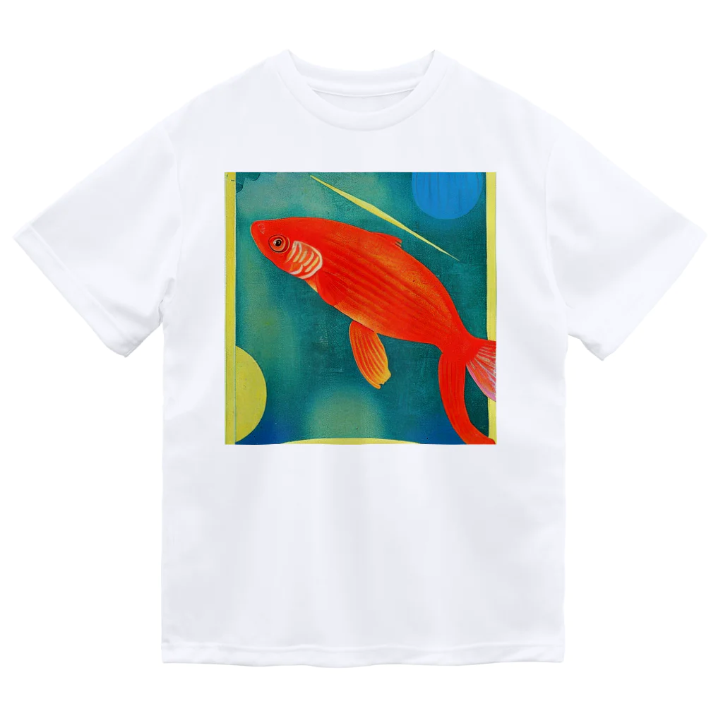 Danke Shoot Coffeeの流星金魚 Dry T-Shirt