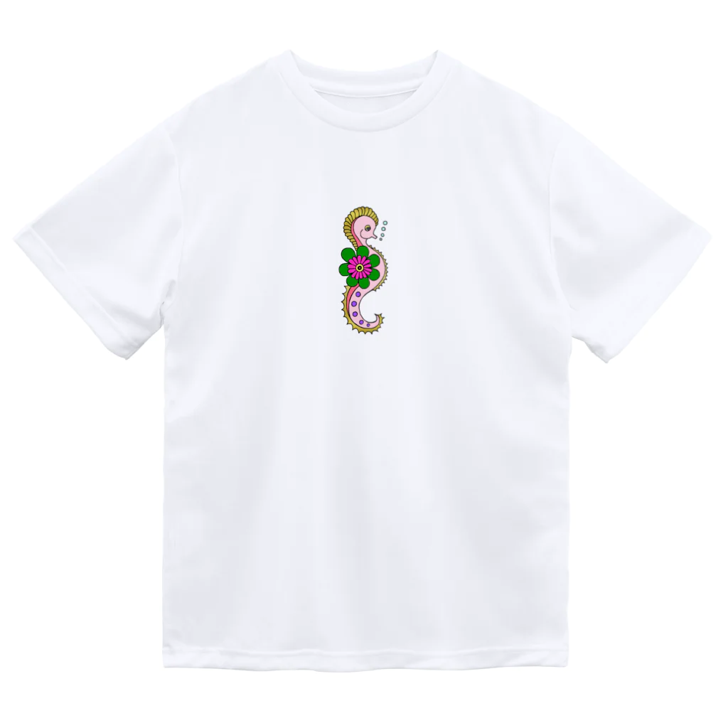 INOUE-Rのタツノオトシーゴ ドライTシャツ