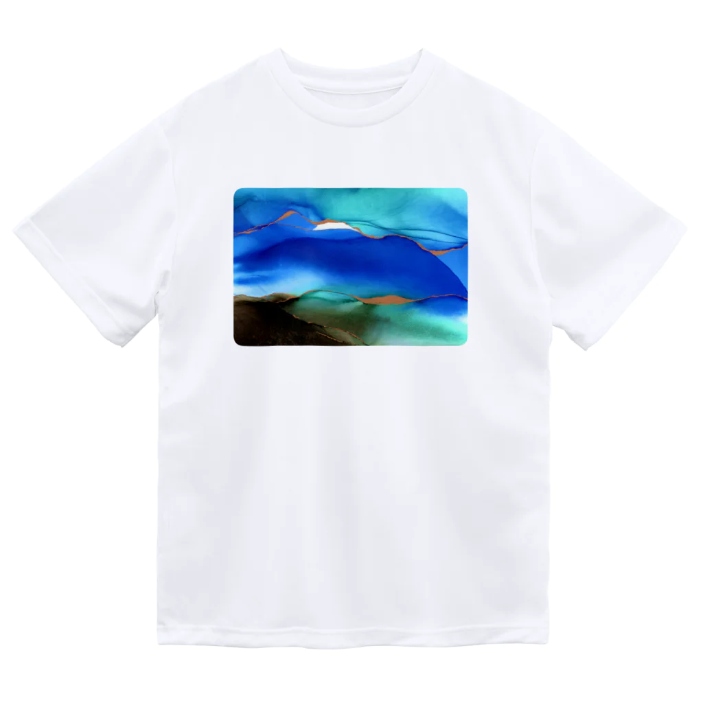 Kuku-inkartの風波 Dry T-Shirt