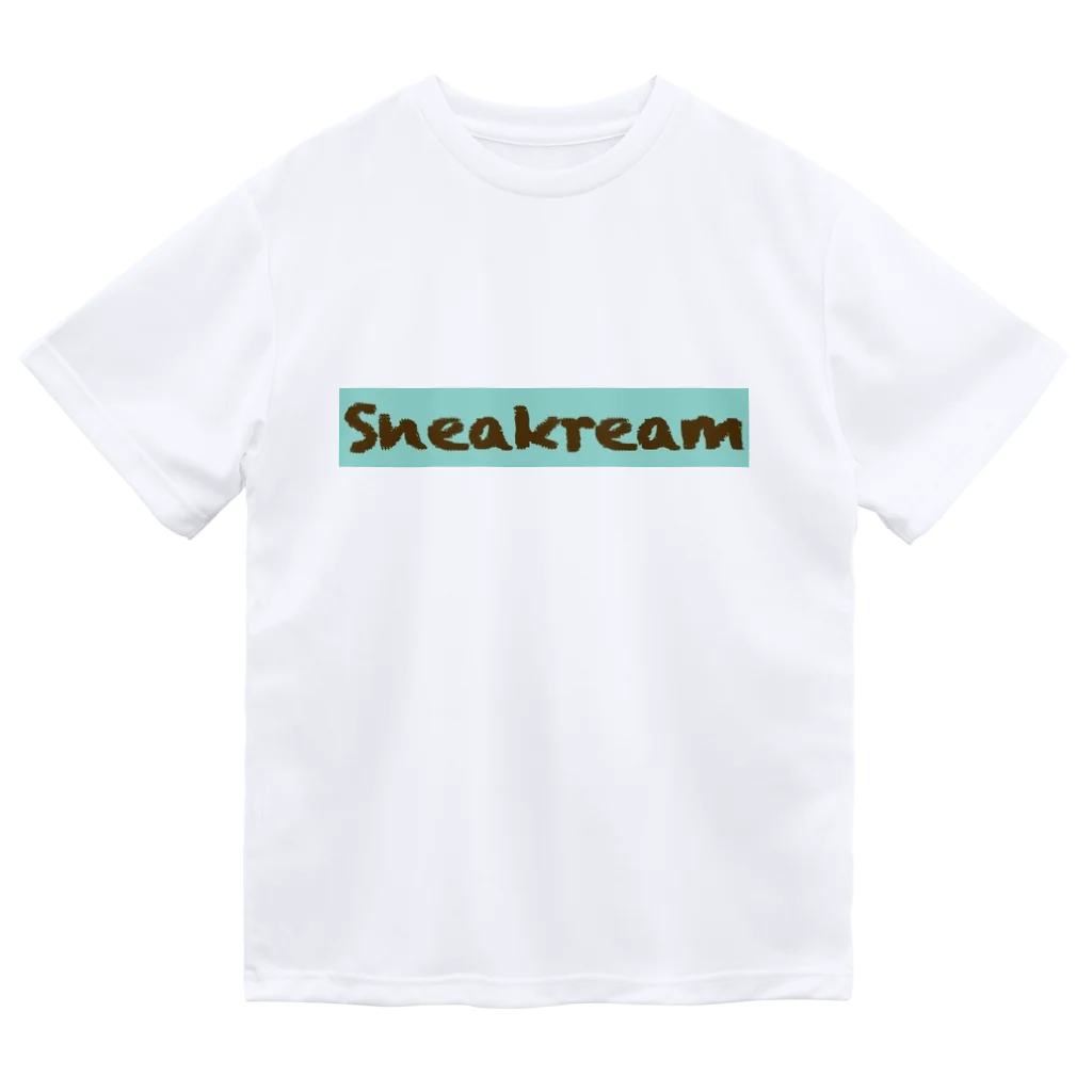 Sneakreamのチョコミントアイスクリームスニーカー ドライTシャツ