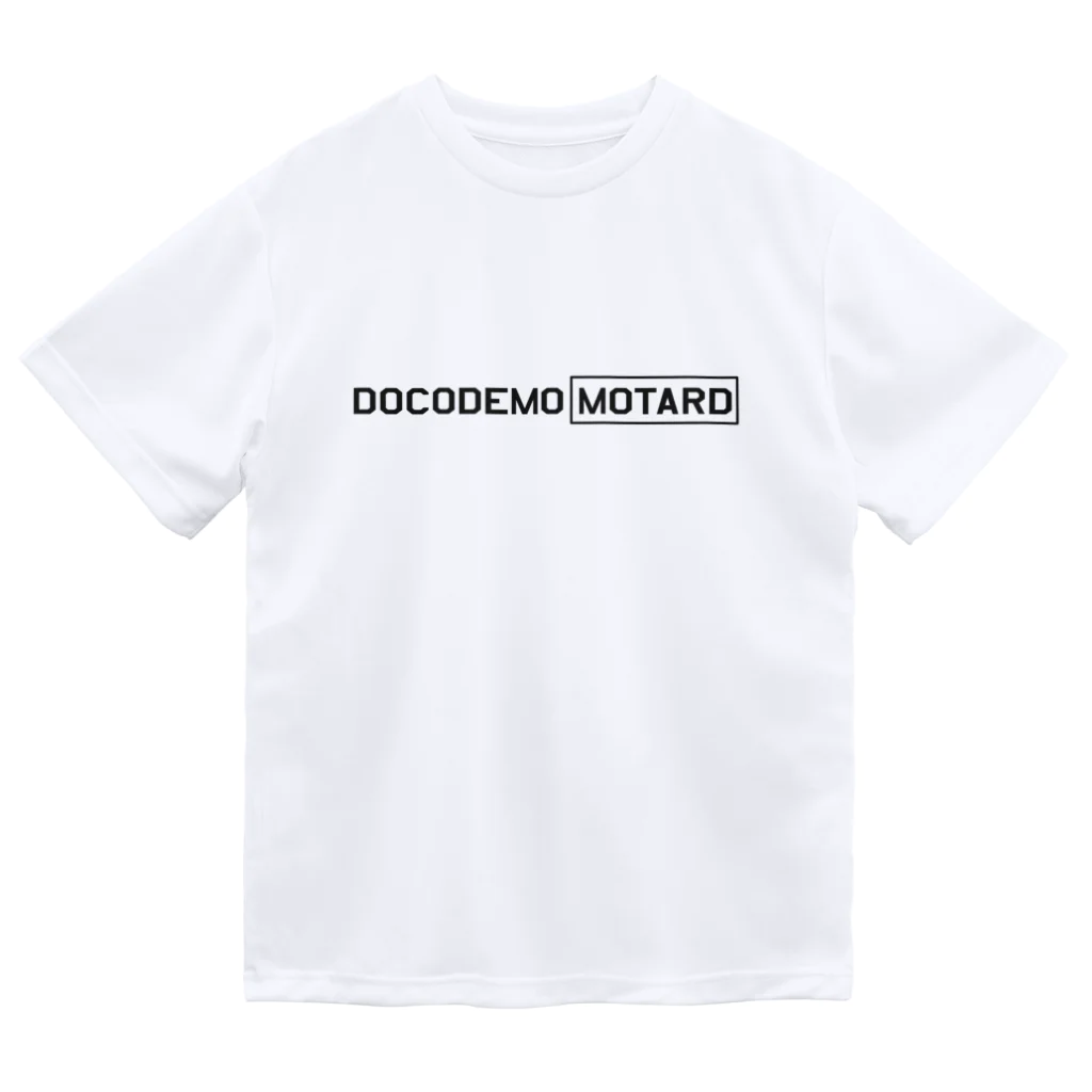 ドコデモモタード*DOCOMOTAのDOCODEMO MOTARD THE SIMPLE TYPO + Mayaaan　Duotone ドライTシャツ