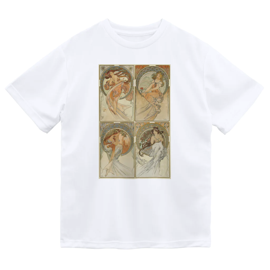 世界美術商店の四芸術 / The Four Arts ドライTシャツ