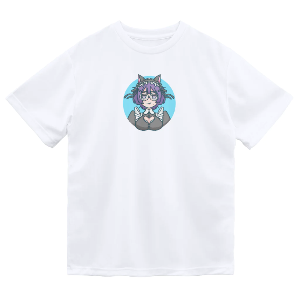 酒丸酔子🐱🍺のかなりかわいい酔子 ドライTシャツ