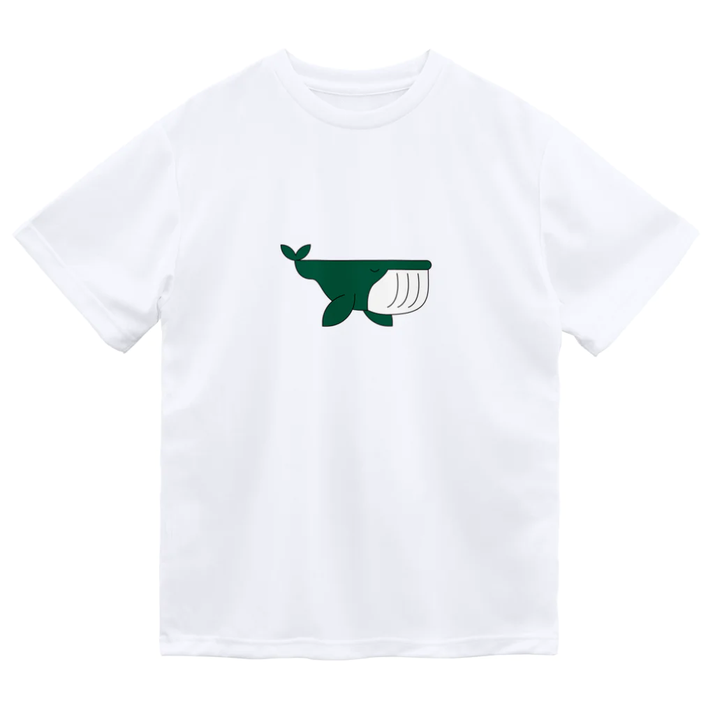 くすのき もんのおだやかなクジラ Dry T-Shirt