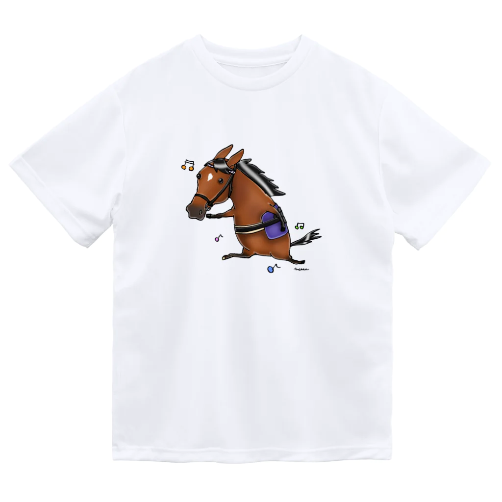 POPPY＿moooo  チャリティーショップのるんるん Dry T-Shirt