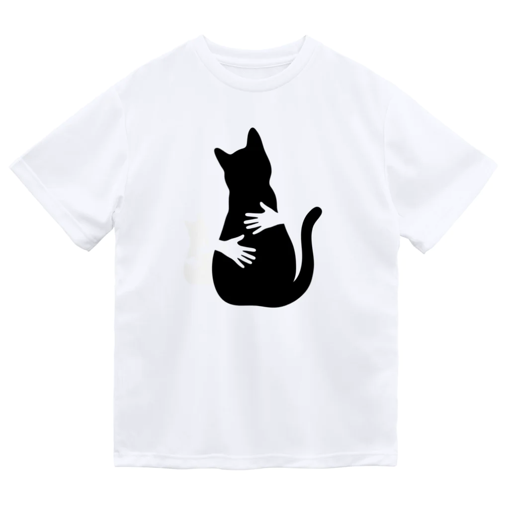 ヤマトナデシコのI ❤️CAT ドライTシャツ