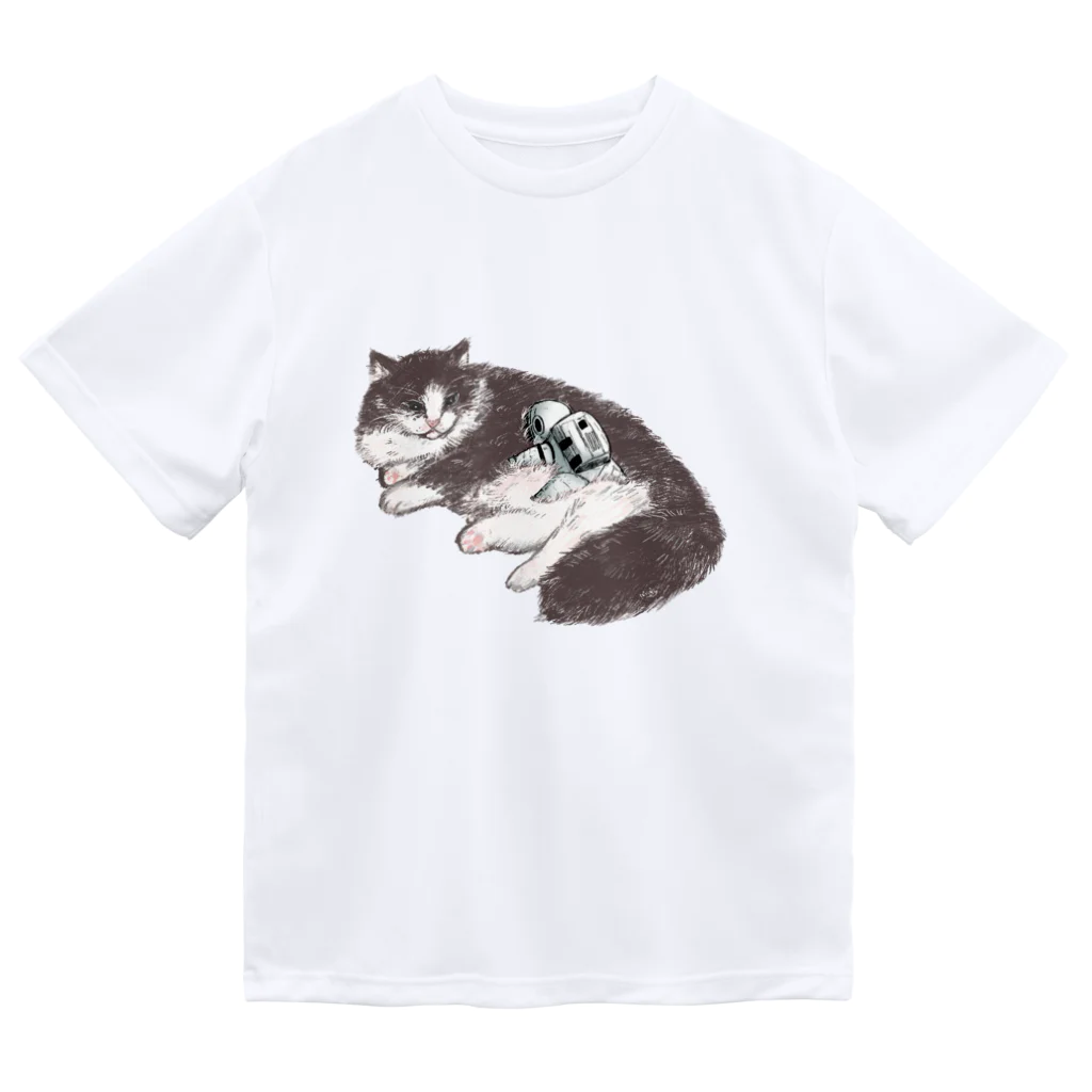 ばろうずのオブジェクト「猫」 Dry T-Shirt