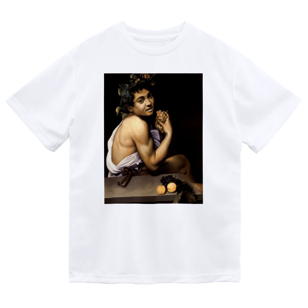 世界美術商店の病めるバッカス / Young Sick Bacchus ドライTシャツ