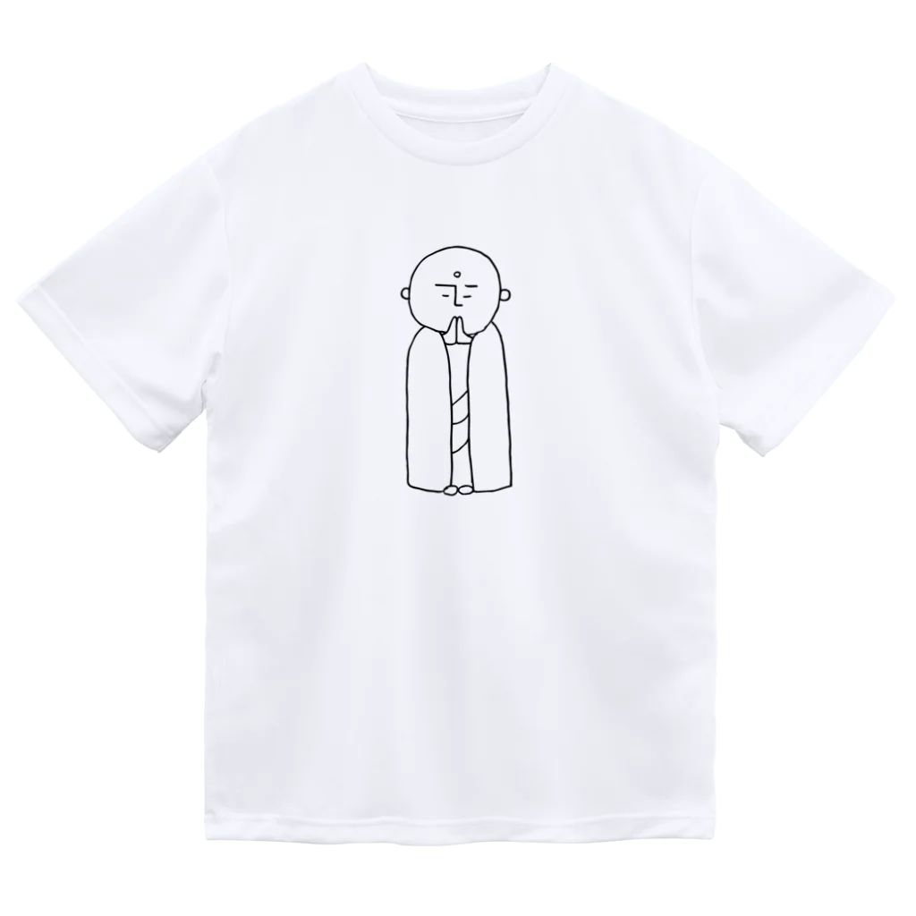 わらしゃんどの地蔵 ドライTシャツ