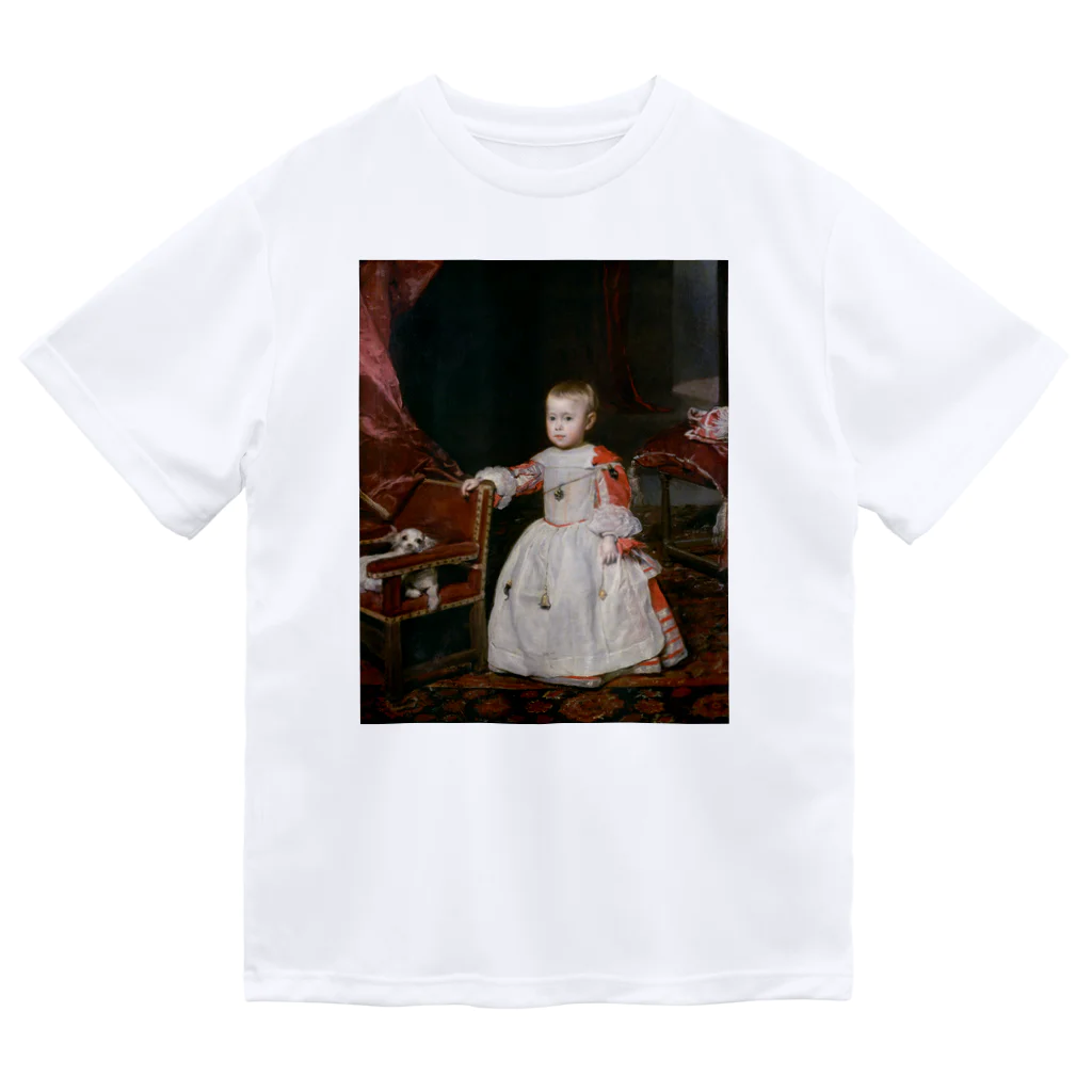 世界美術商店の皇太子フェリペ・プロスぺロの肖像 / Portrait of Prince Philip Prospero ドライTシャツ