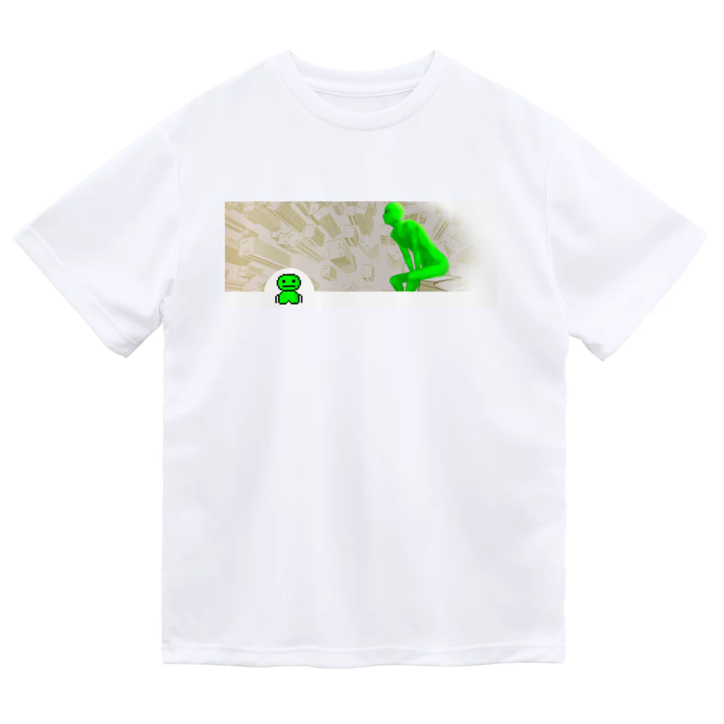 NORIためすけの緑色の生物 Dry T-Shirt