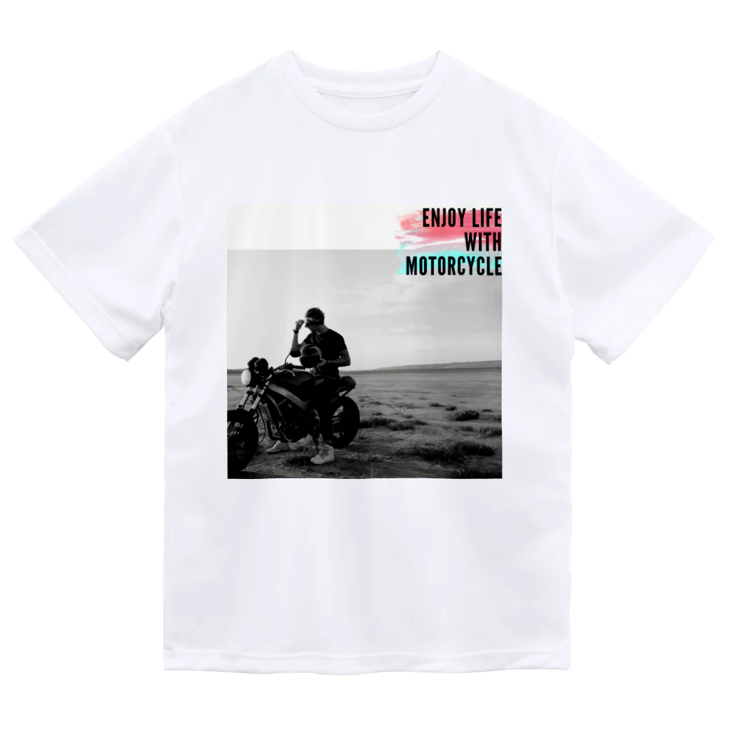 nijiiro-kujiraのバイクライフを楽しむシリーズ Dry T-Shirt