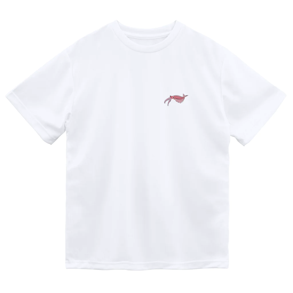 puikkoの古生物　アノマロカリス2（ワンポイント） Dry T-Shirt