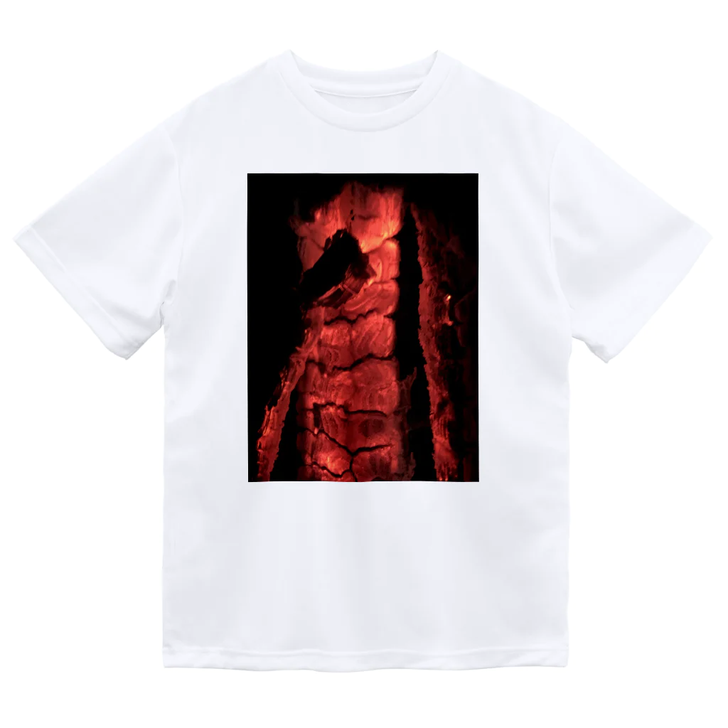 FIRE FLYの熾火 ドライTシャツ