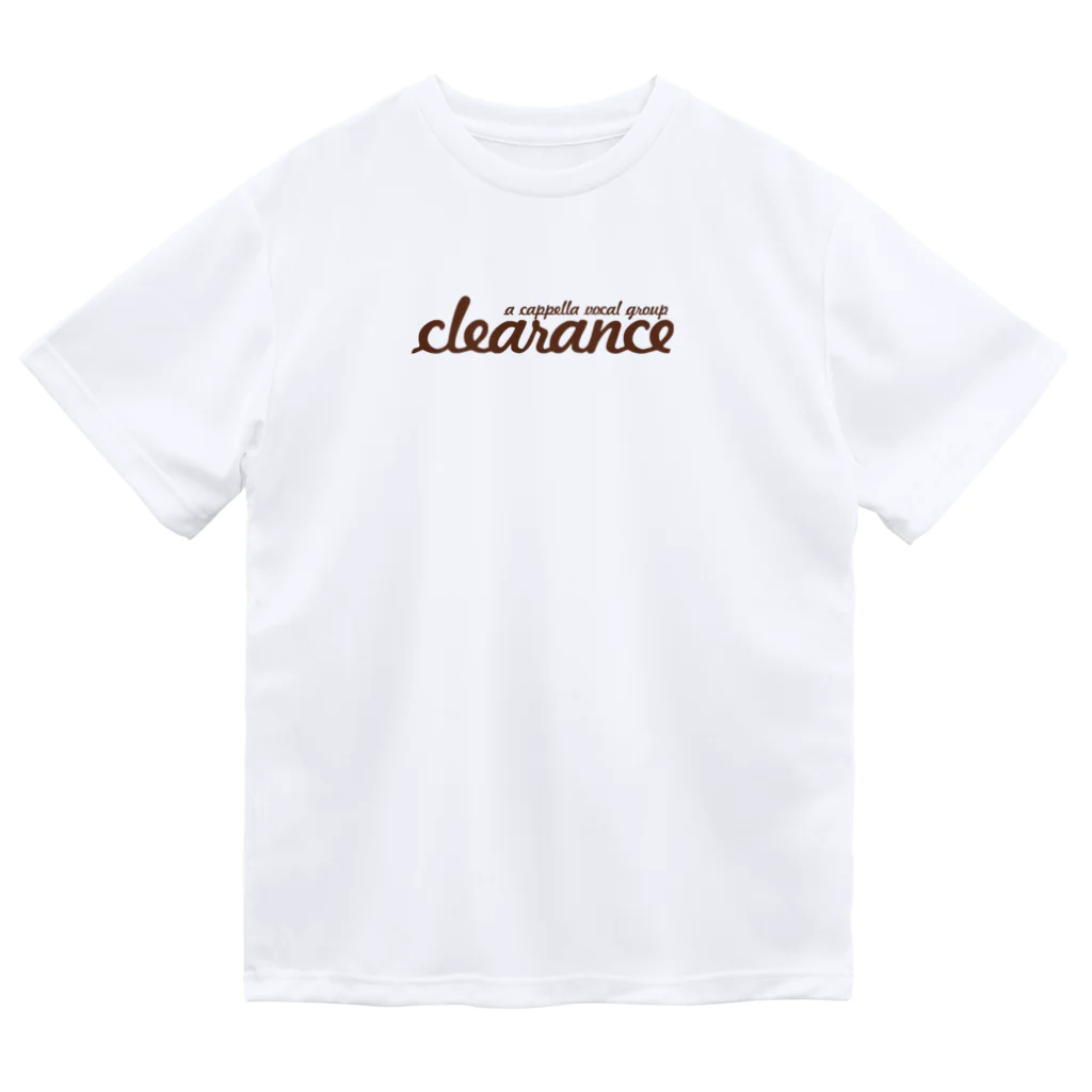 clearance official shopのclearance オフィシャルロゴ グッズ ドライTシャツ