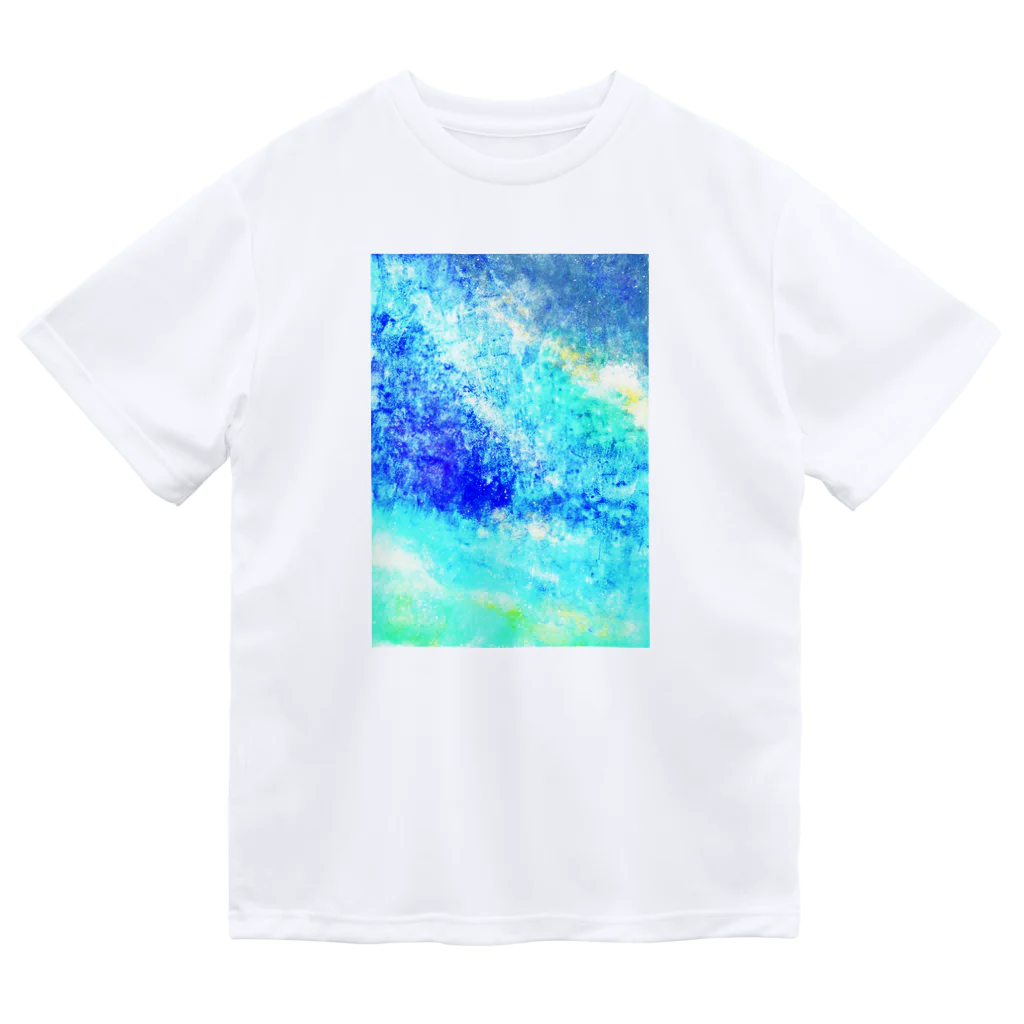 - nanacorium -の青の世界 Dry T-Shirt