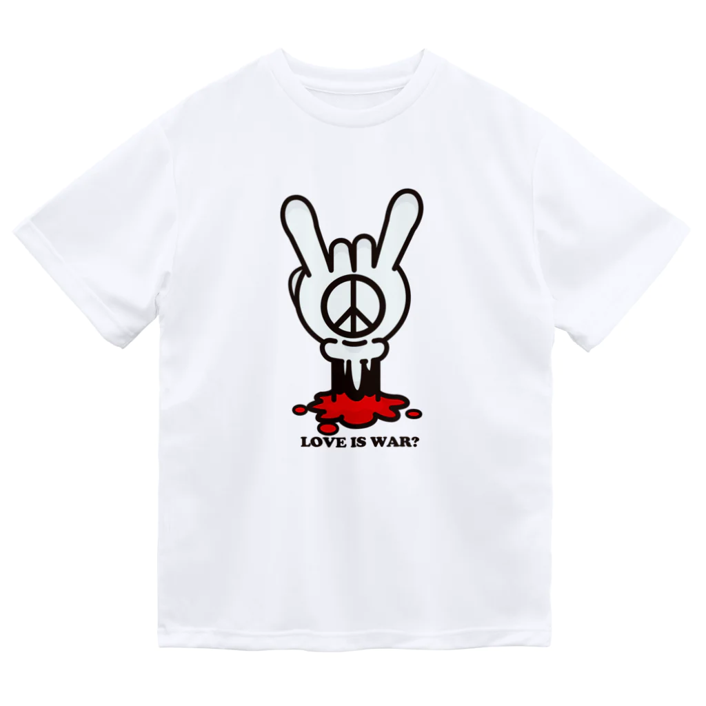 FIVE-BEANSのLove is war Dry T-Shirt