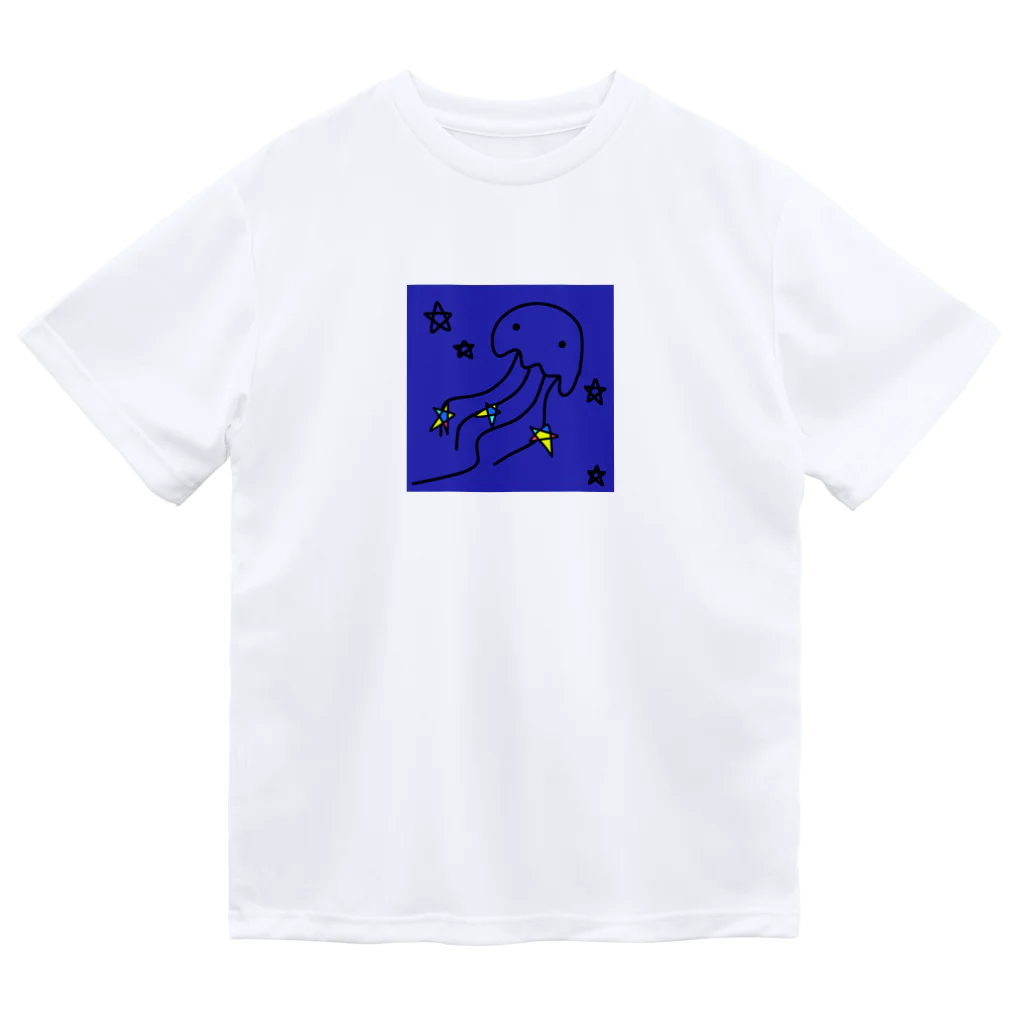 handmade asyouareの天の川クラゲ ドライTシャツ
