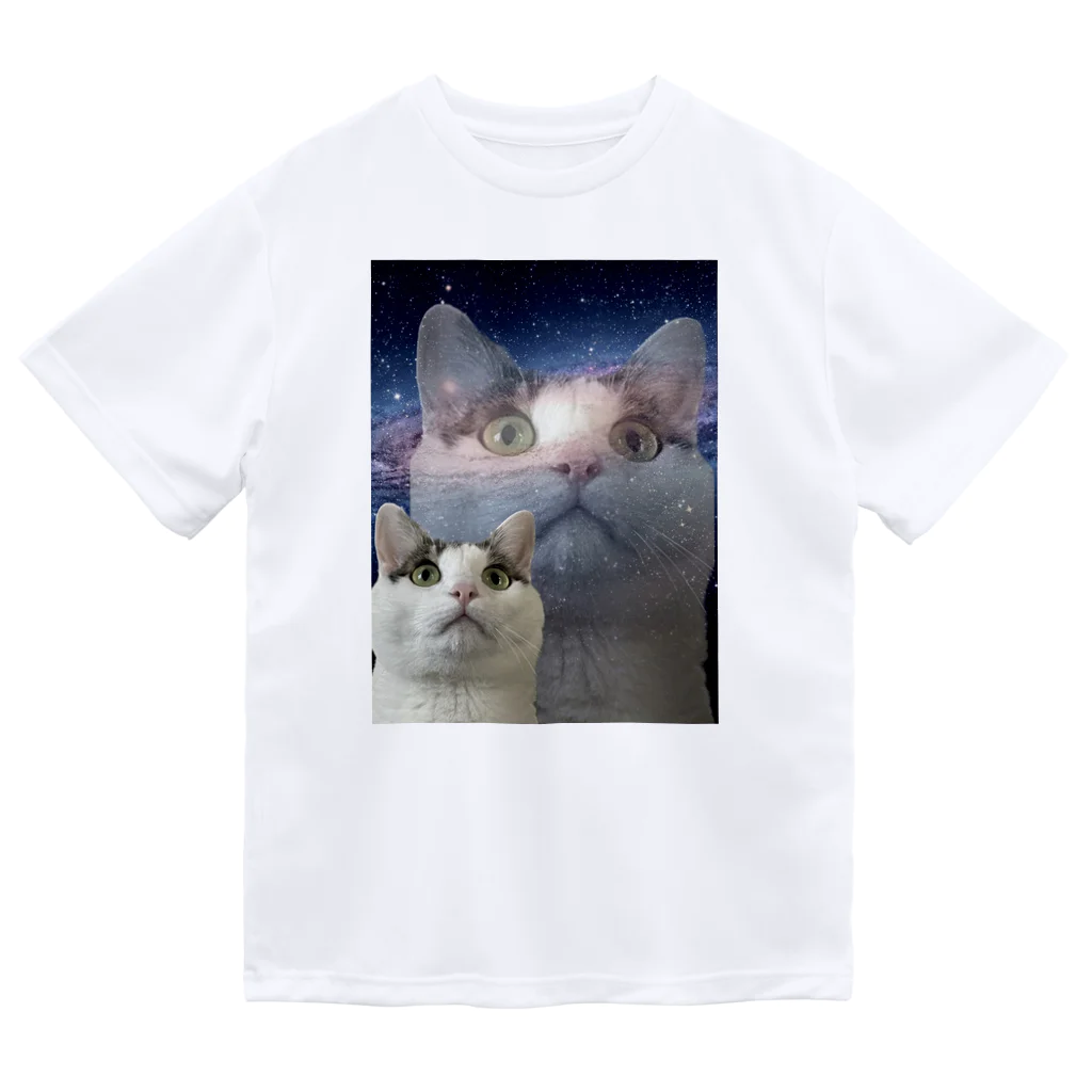 crab_pulsarの宇宙おふみ（プリント大きめ） Dry T-Shirt