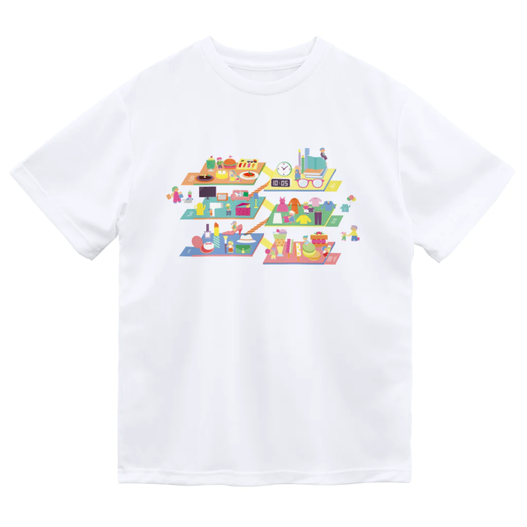 マヨマカ社のみなみも百貨店フロアガイド Dry T-Shirt