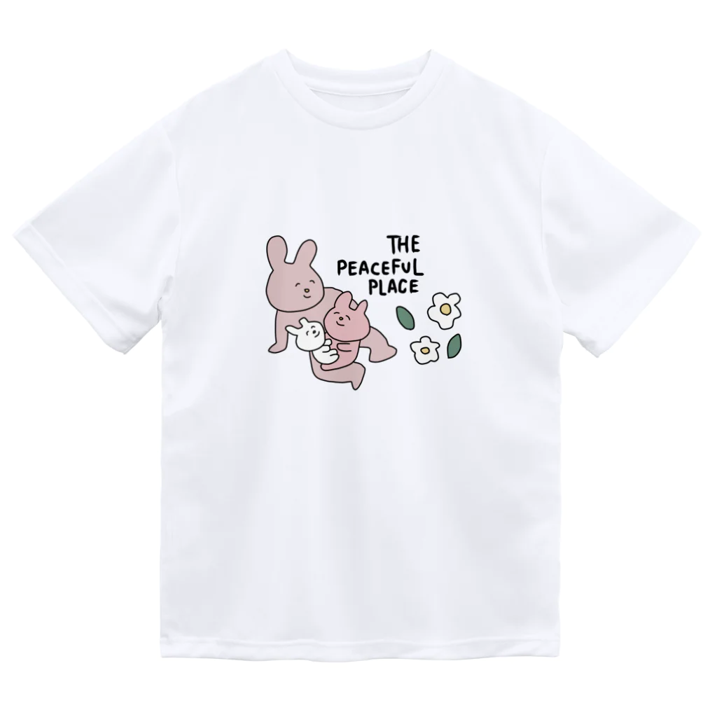 佐藤さんのうさぎの団らんドライTシャツ Dry T-Shirt