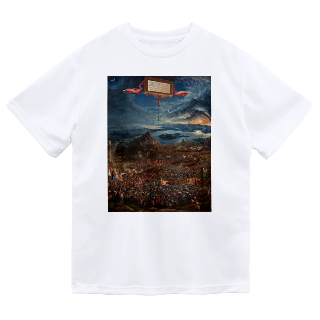 世界美術商店のアレクサンダー大王の戦い / The Battle of Alexander at Issus ドライTシャツ