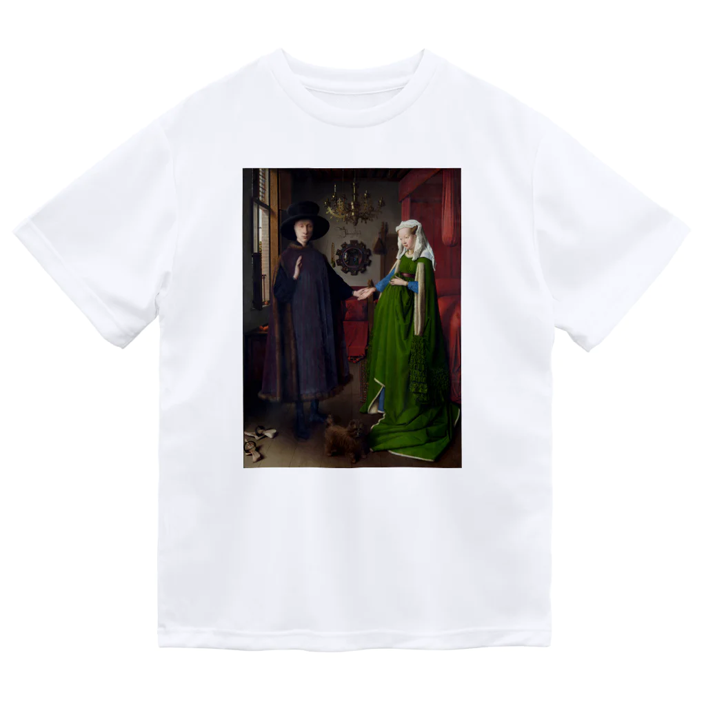 世界美術商店のアルノルフィーニ夫妻像 / The Arnolfini Portrait Dry T-Shirt