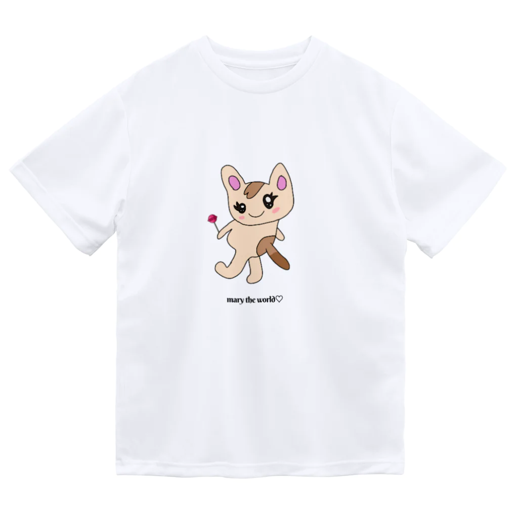 COCONUTchanのマリィ・ザ・ワールド　ねこちゃん Dry T-Shirt